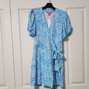 NWT Lilly Pulitzer Sailynn Short-Sleeve Romper. Sizes M, L